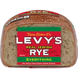 Levy's Rye Bread, Everything | Breads from the Aisle | Foodtown