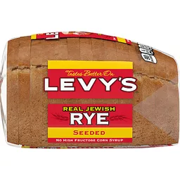 Levy's Bread, Real Jewish Rye, Seeded 1 lb | Uncle Giuseppe's