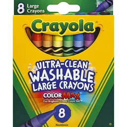 Crayola Crayons Washable Large Pack 8