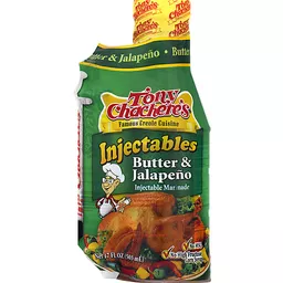 Tony Chachere's Injectable Marinade, Butter & Jalapeno 17 oz