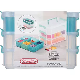 Sterilite Stack & Carry 3 Layer 
