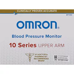 Omron 10 Series Upper Arm Blood Pressure Monitor With AC
