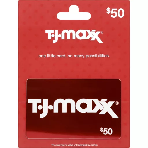 Gift Cards - Under $30 - T.J.Maxx