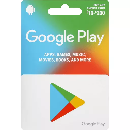 Google Play Gift Card Google Play Shop Fairplay Foods