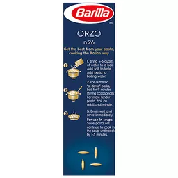Barilla® Orzo Pasta 1 lb. Box | Buehler's