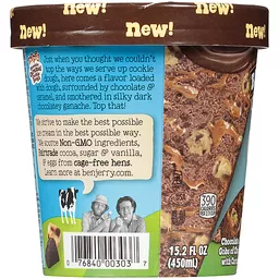 Ben & Topped Chocolate Caramel Cookie Dough Ice Cream 15.2 Fl. Oz. Tub | Ice Cream, Treats & Toppings | Honeoye Falls Market Place