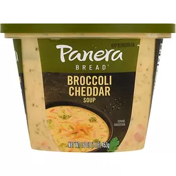 Panera Bread Broccoli Cheddar Soup, 16 OZ Soup Cup 16 oz, Deli