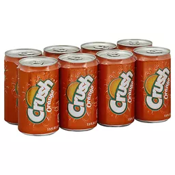 Crush Soda Orange 8 Pack Soft Drinks Green Way Markets