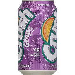 Crush Soda Grape Soft Drinks Ptacek S Iga