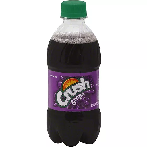 Crush Grape Soda 12 Fl Oz Bottle Beverages Dave S Supermarket