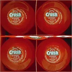 Crush Orange Soda Made with Sugar, 12 fl oz glass bottles, 4 pack 