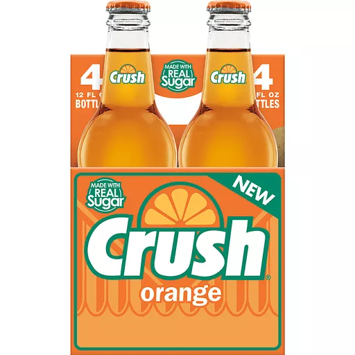 Crush Soda Orange Fruit Flavors Food Country Usa