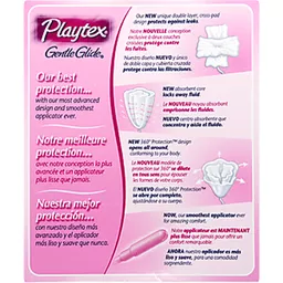 Playtex® Gentle Glide 360deg Fresh Scent Regular Absorbency Tampons 20 ct  Box, Feminine Care