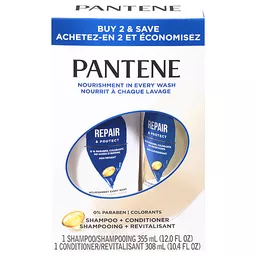 taktik Virus Inspektion Pantene Repair & Protect Shampoo + Conditioner 1 Ea | Hair & Body Care |  Sedano's Supermarkets