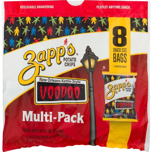 Zapps Potato Chips Voodoo New Orleans Kettle Style Multi Pack Chips Crisps Pretzels Ingles Markets