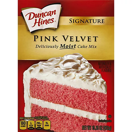 Duncan Hines Cake Mix Pink Velvet Cake Cookie Brownie Mixes Foodtown