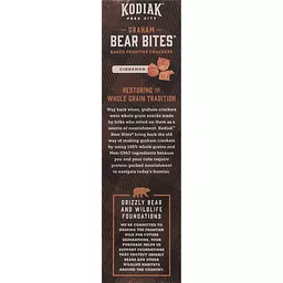 Kodiak Cakes Bear Bites Graham Cinnamon Crackers 9 oz