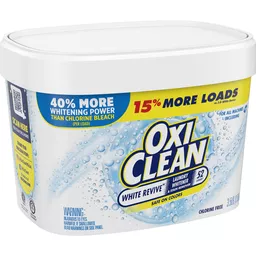 OxiClean White Revive Laundry Whitener + Stain Remover, 3 lbs.