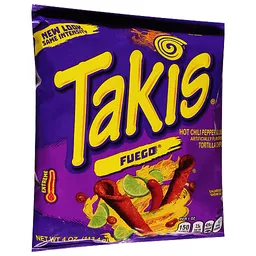 Takis Tortilla Chips Hot Chili Pepper & Lime
