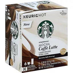 Starbucks Coffee K-Cup Pods, Naturally Flavored Hot Cocoa For