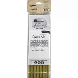 Helen's Asian Kitchen Bamboo Sushi Mat and Paddle