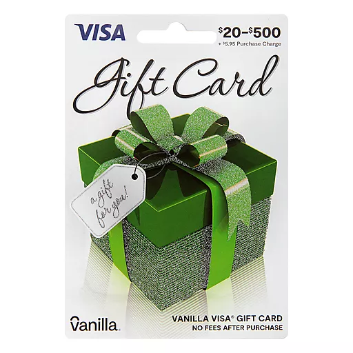 Vanilla Visa Gift Box 500 Shop Tom S Food Markets