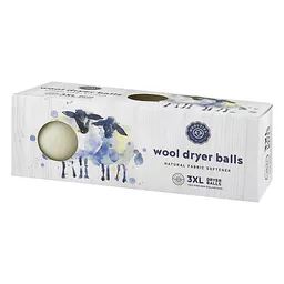 Woolzies Wool Dryer Balls, XL - 3 balls