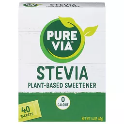 Pure Via Stevia, Packets 40 Ea