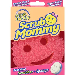 Scrub Daddy Scrub Mommy Dual-Sided Scrubber and Sponge - Scratch