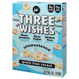 Three Wishes Cereal, Grain Free, Cocoa - 8.6 oz