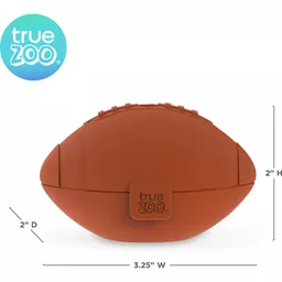 True Zoo Football Ice Mold, Dishwasher Safe Novelty Silicone 2