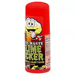 Toxic Waste Slime Licker Sour Rolling Liquid Candy - 2-oz. Bottle