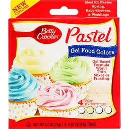 Betty Crocker Pastel Gel Food Color | Tony's