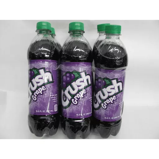 Crush Soda Grape 6 Pack Fruit Flavors St Mary S Galaxy