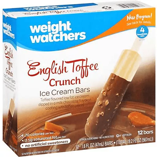 Download Ww English Toffee Ice Cream Bars 12 1 6 Fl Oz Wrappers Sandwiches Bars D Agostino