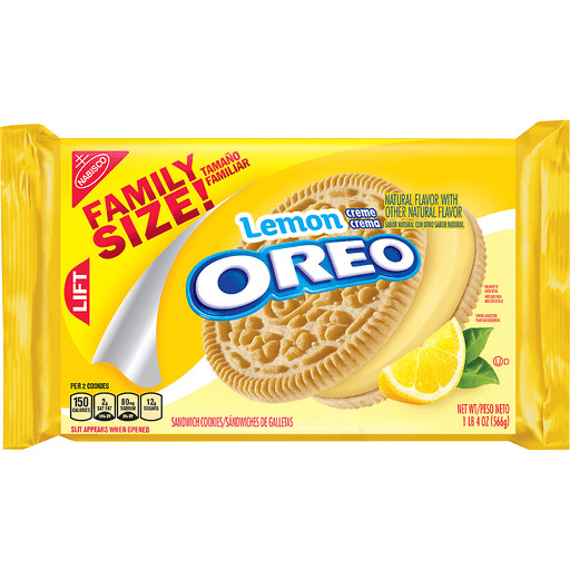 I’m ambivalent about eating a family size package of Lemon Creme Oreos ...
