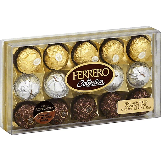 Ferrero Rondnoir Fine Dark Chocolates, Packaged Candy