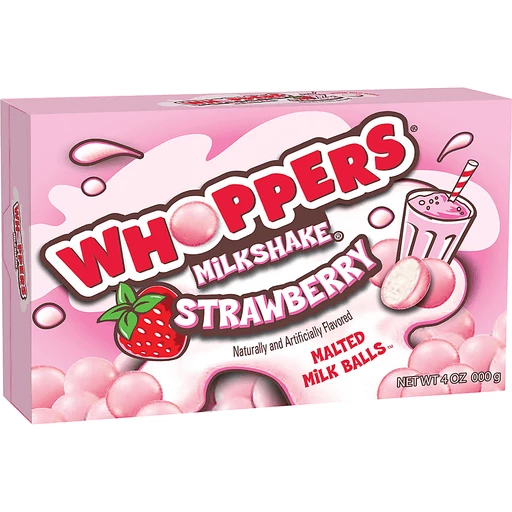 Whoppers® Milkshake® Strawberry Malted Milk Balls™ 4 oz. Box, Pantry