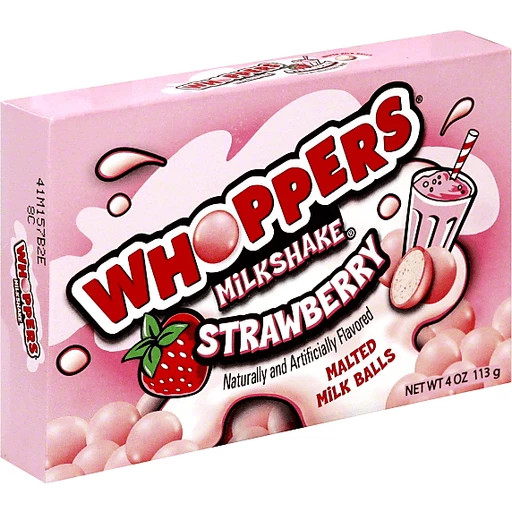 Whoppers® Milkshake® Strawberry Malted Milk Balls™ 4 oz. Box, Grocery