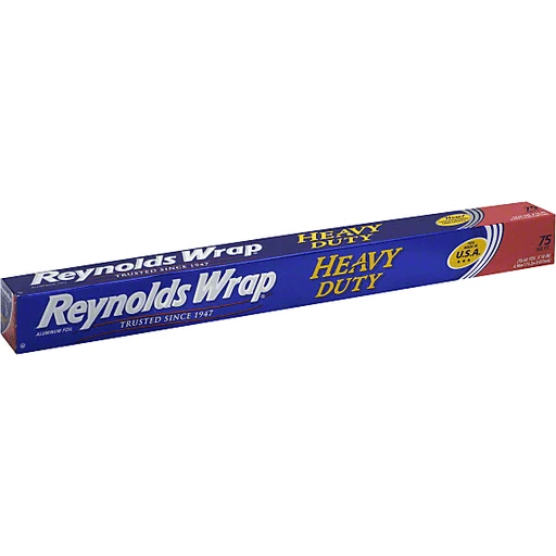 Reynolds Aluminum Foil, Heavy Duty, Extra Wide, 75 Square Feet