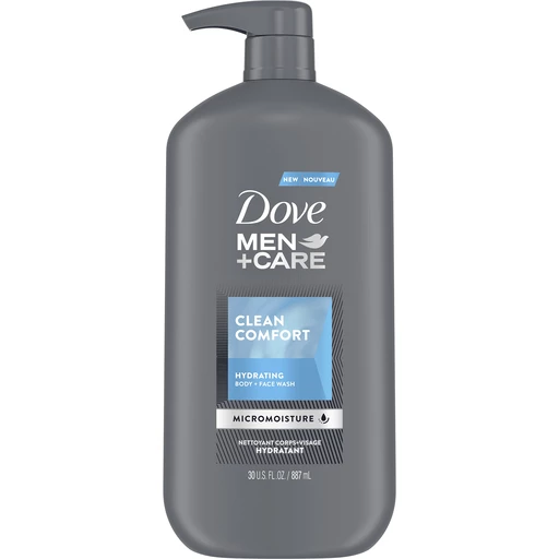 beweging Infecteren Gevoel van schuld Dove Men+Care Body Wash And Face Wash Clean Comfort, 30 Oz | Bar Soap &  Body Wash | Russ's Market