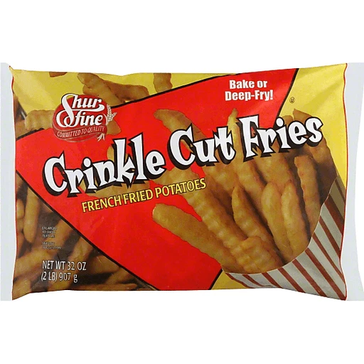 Crinkle Cut French Fries (No Added Salt), 32 oz at Whole Foods Market