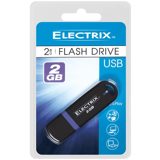 Electrix 2gb Usb Flash Drive Ct Peg | Midway IGA