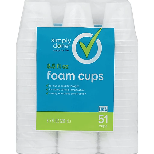 Selection Foam Cups