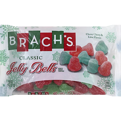 Brach's Jelly Bells Holiday Candy 11 Oz. Bag, Packaged Candy