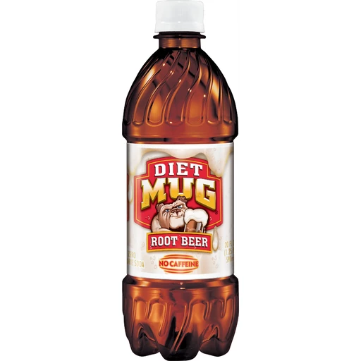 Diet Mug® Root Beer 20 Fl. Oz. Plastic Bottle, Soda Singles