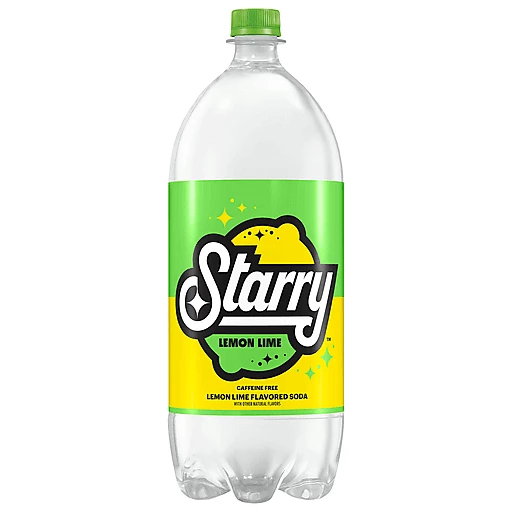 Starry Lemon Lime Soda Pop, 12 fl oz, 12 Pack Cans
