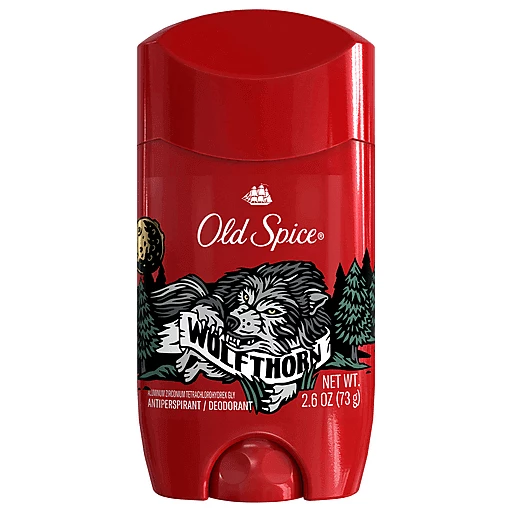 Old Spice Anti-Perspirant Deodorant for Wolfthorn, 2.6 oz | Solids | Festival Foods Shopping