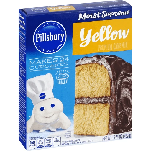 pillsbury cupcake mix