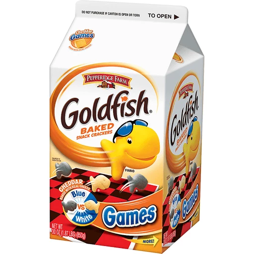 blue goldfish crackers
